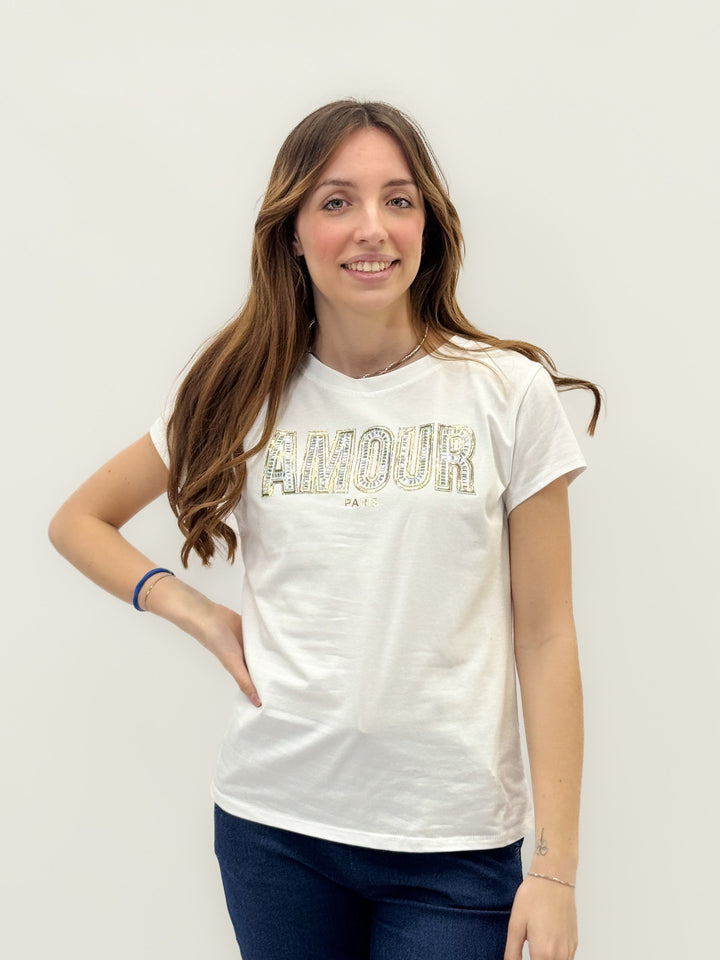 Una™  |  Women's T-Shirt Amour Print