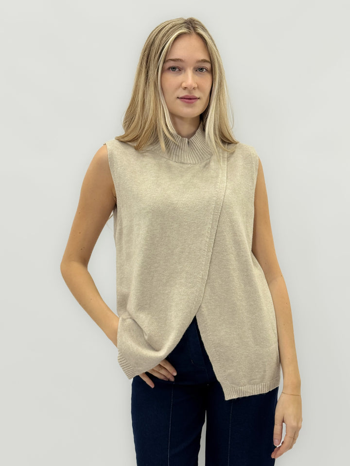 Renske™  |  Crossed Gilet High Refined