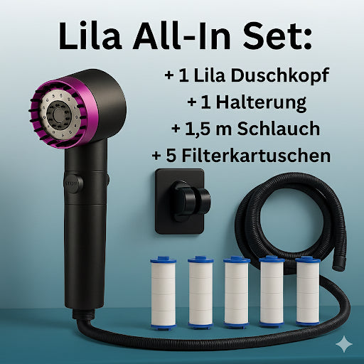 DuschRein™ Filter Showerhead Complete Set
