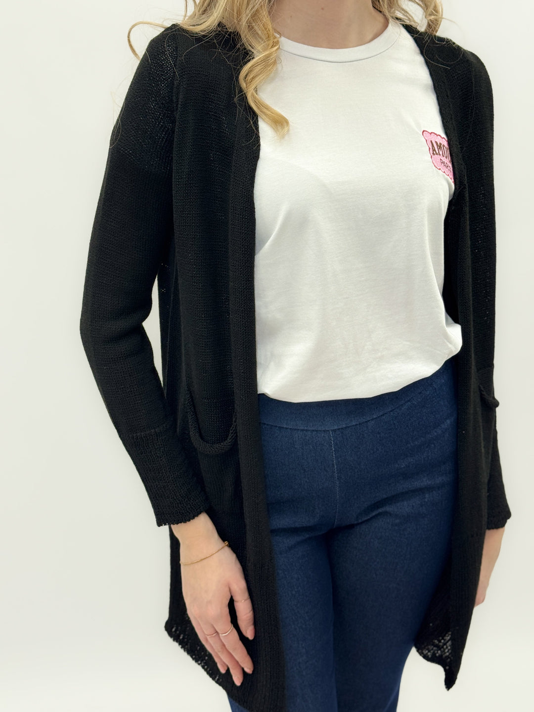 Saskia™  |  Long Cardigan Pockets Chic