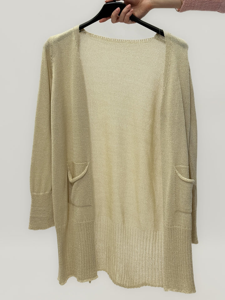 Saskia™  |  Long Cardigan Pockets Chic