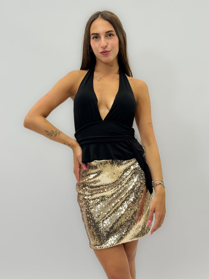 Saskia™  |  Mini Skirt Sequins Party