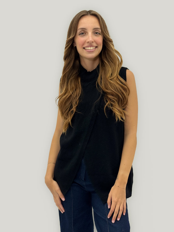 Renske™  |  Crossed Gilet High Refined