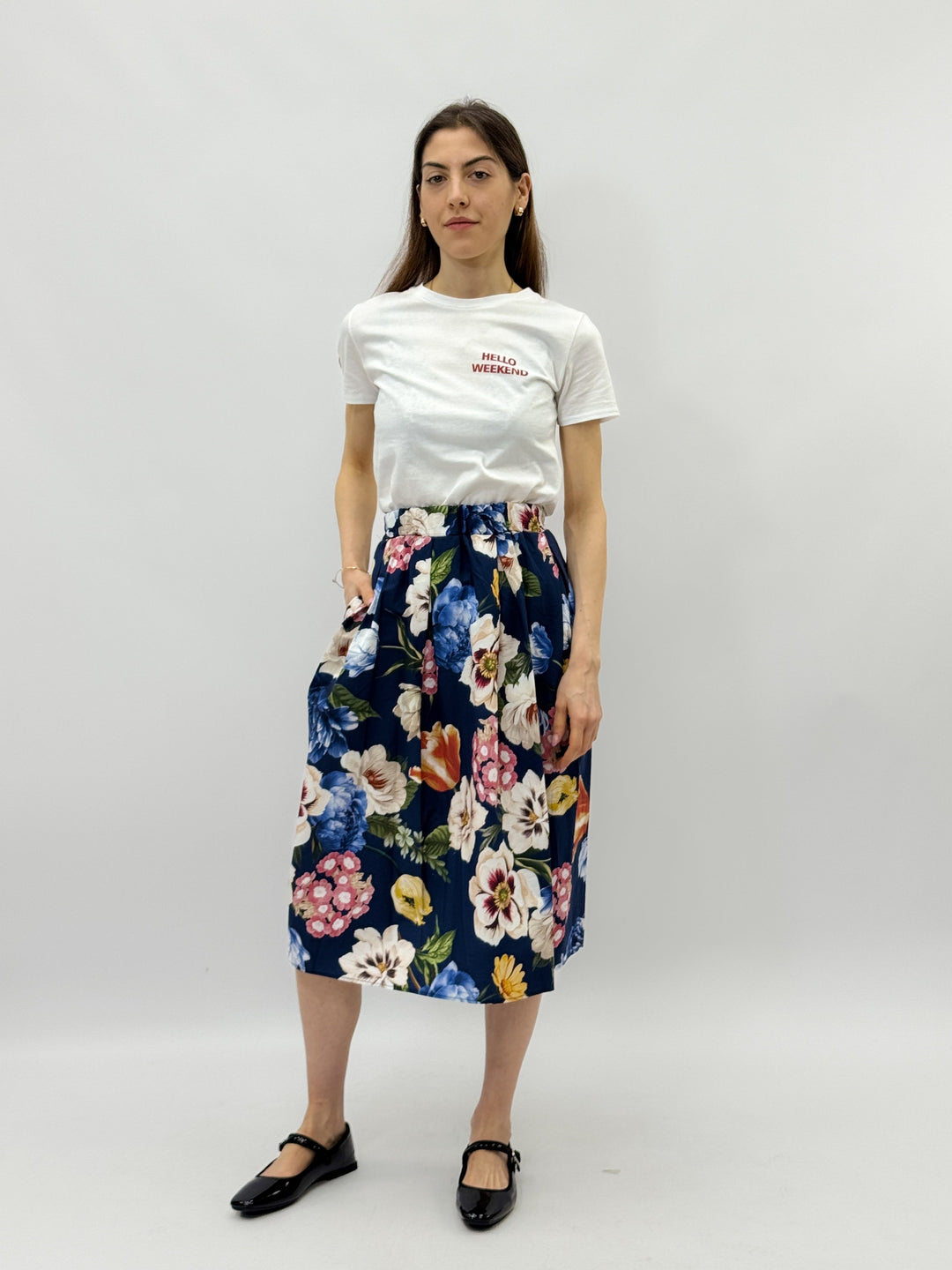 Lightweight™  |  Soft Floral Skirt