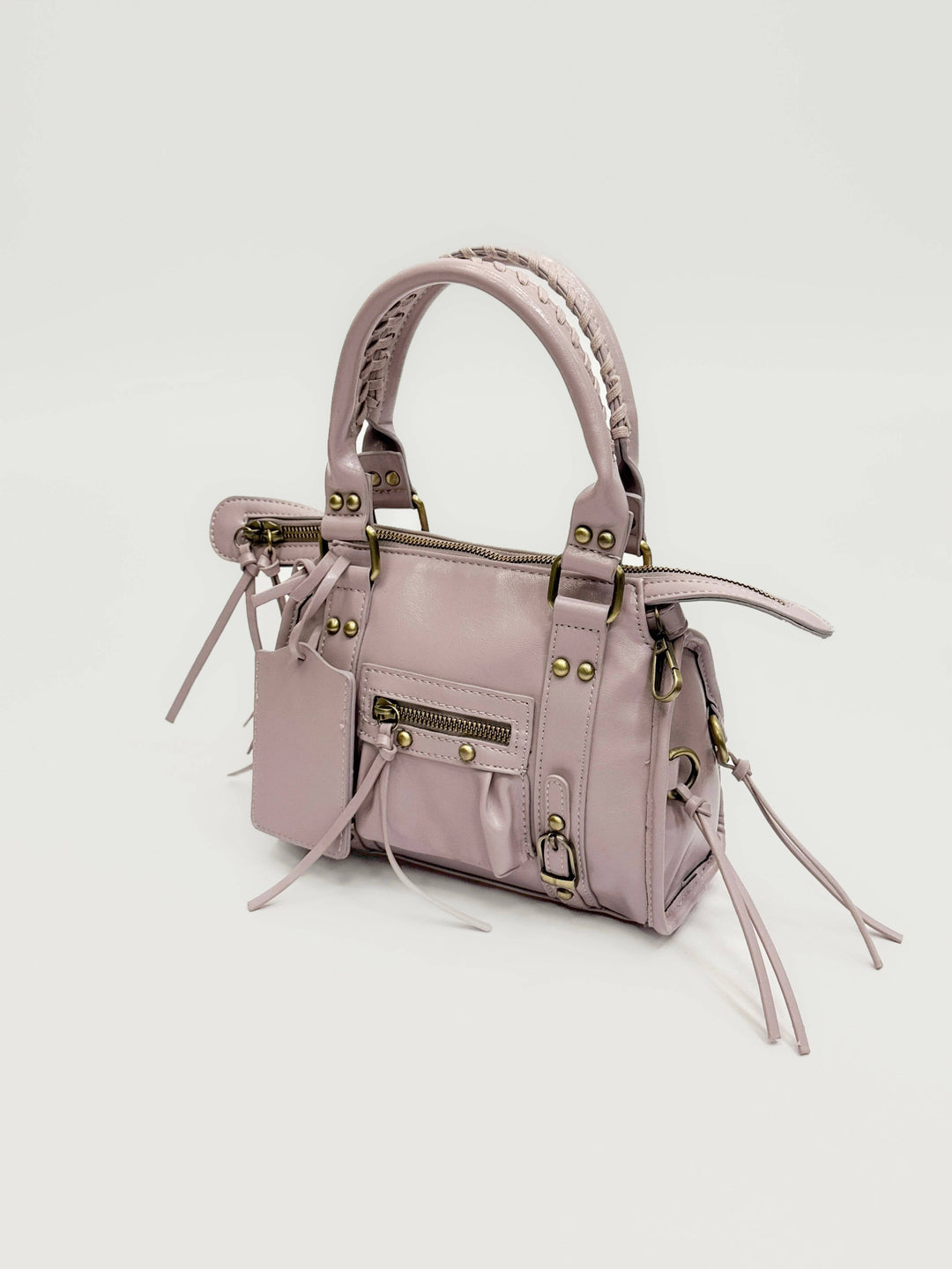 Genuine leather Lize™ handbag by Emma & Rose Cape Town, stylish borse with detailed stitching and classic design.