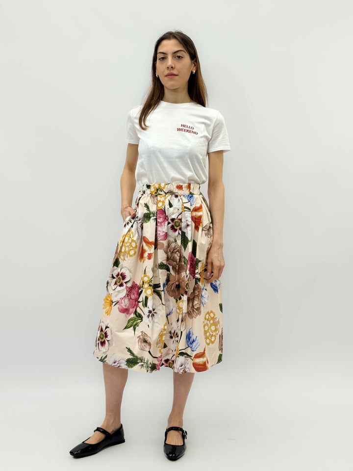 Lightweight™  |  Soft Floral Skirt