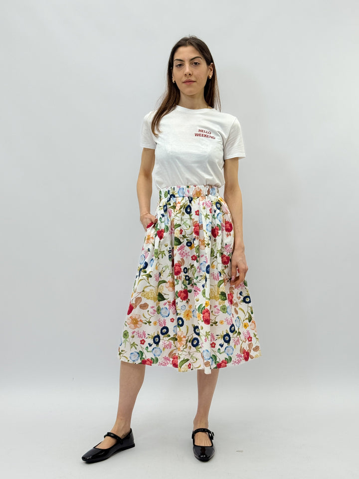 Lightweight™  |  Soft Floral Skirt