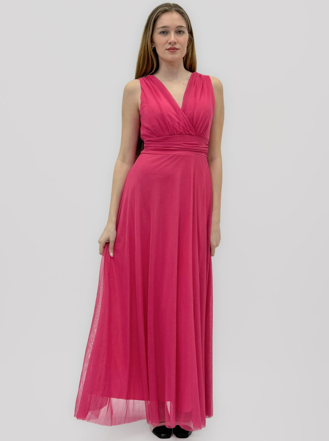 Vanessa™  |  Long soft luxurious fabrics Dress Gaia