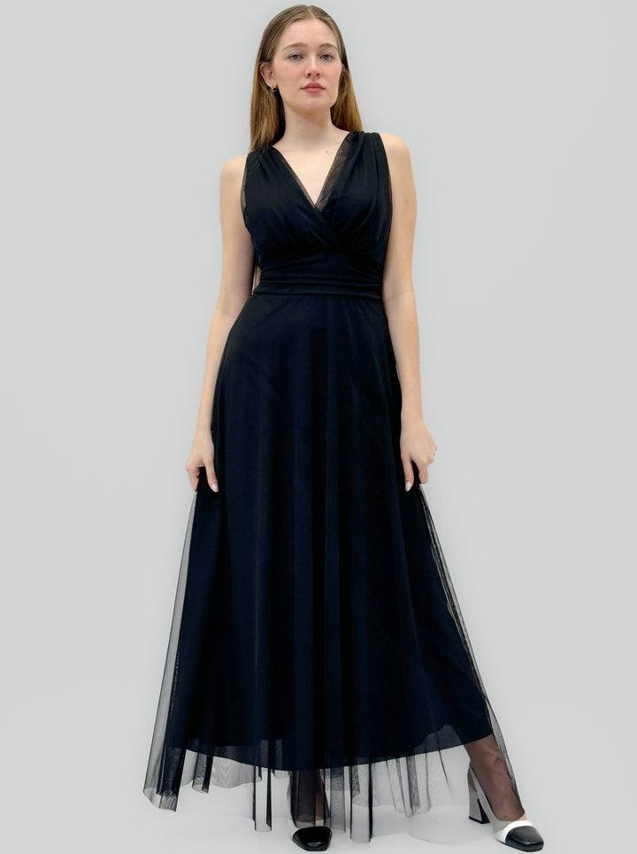 Vanessa™  |  Long soft luxurious fabrics Dress Gaia