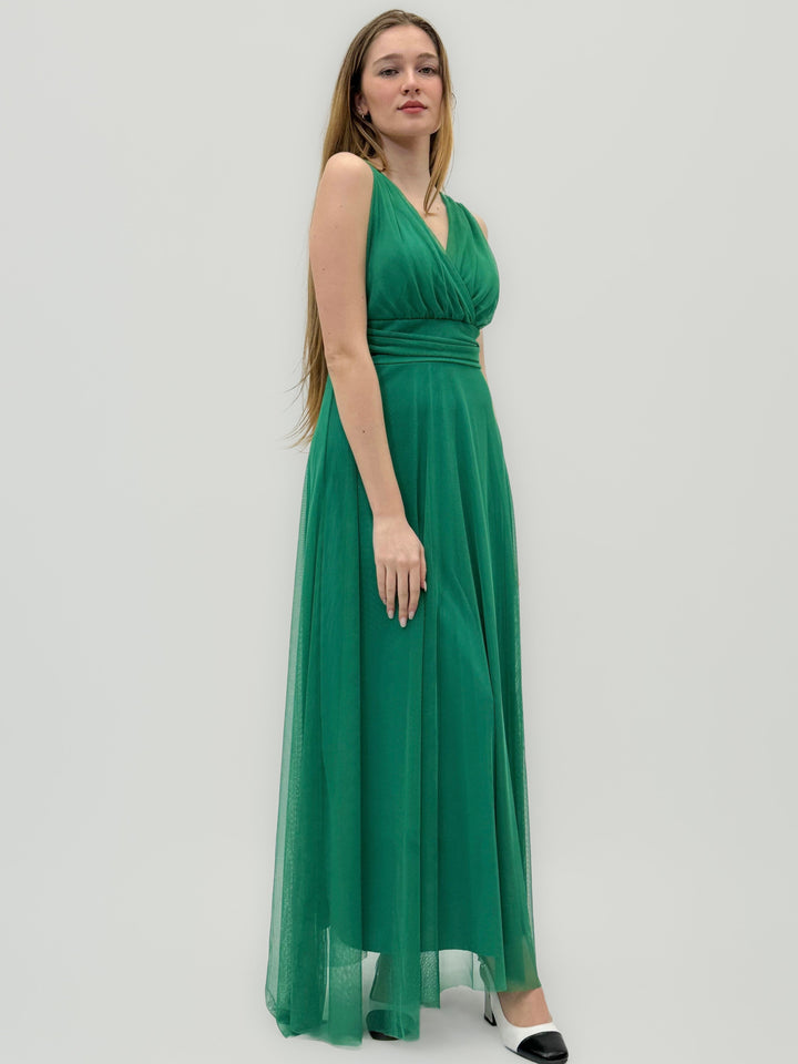 Vanessa™  |  Long soft luxurious fabrics Dress Gaia