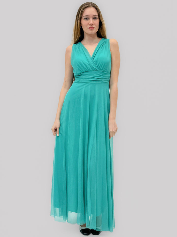 Vanessa™  |  Long soft luxurious fabrics Dress Gaia