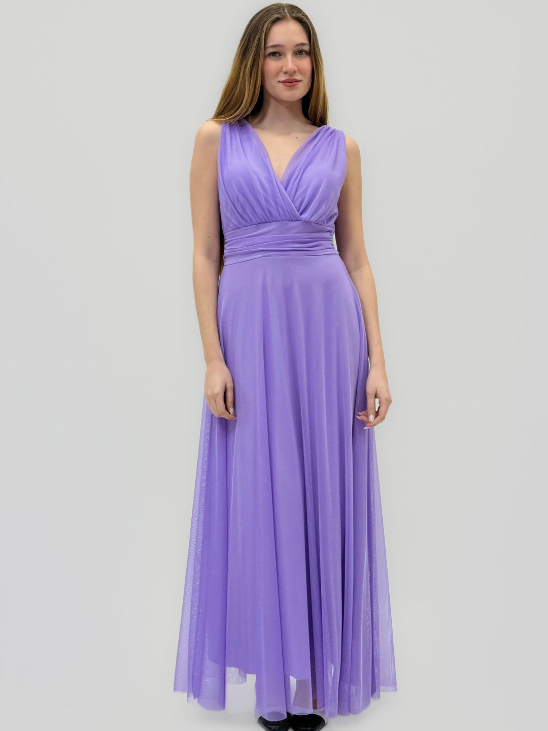 Vanessa™  |  Long soft luxurious fabrics Dress Gaia