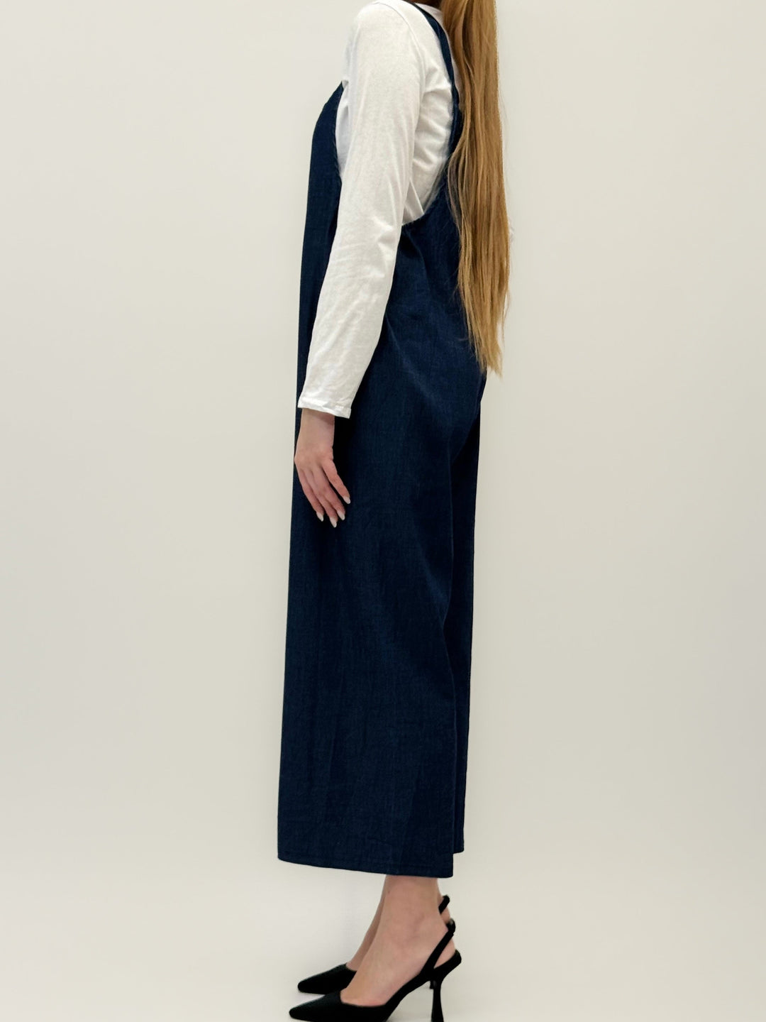 Helena™  |  soft luxurious fabrics Dungarees Wide Chic