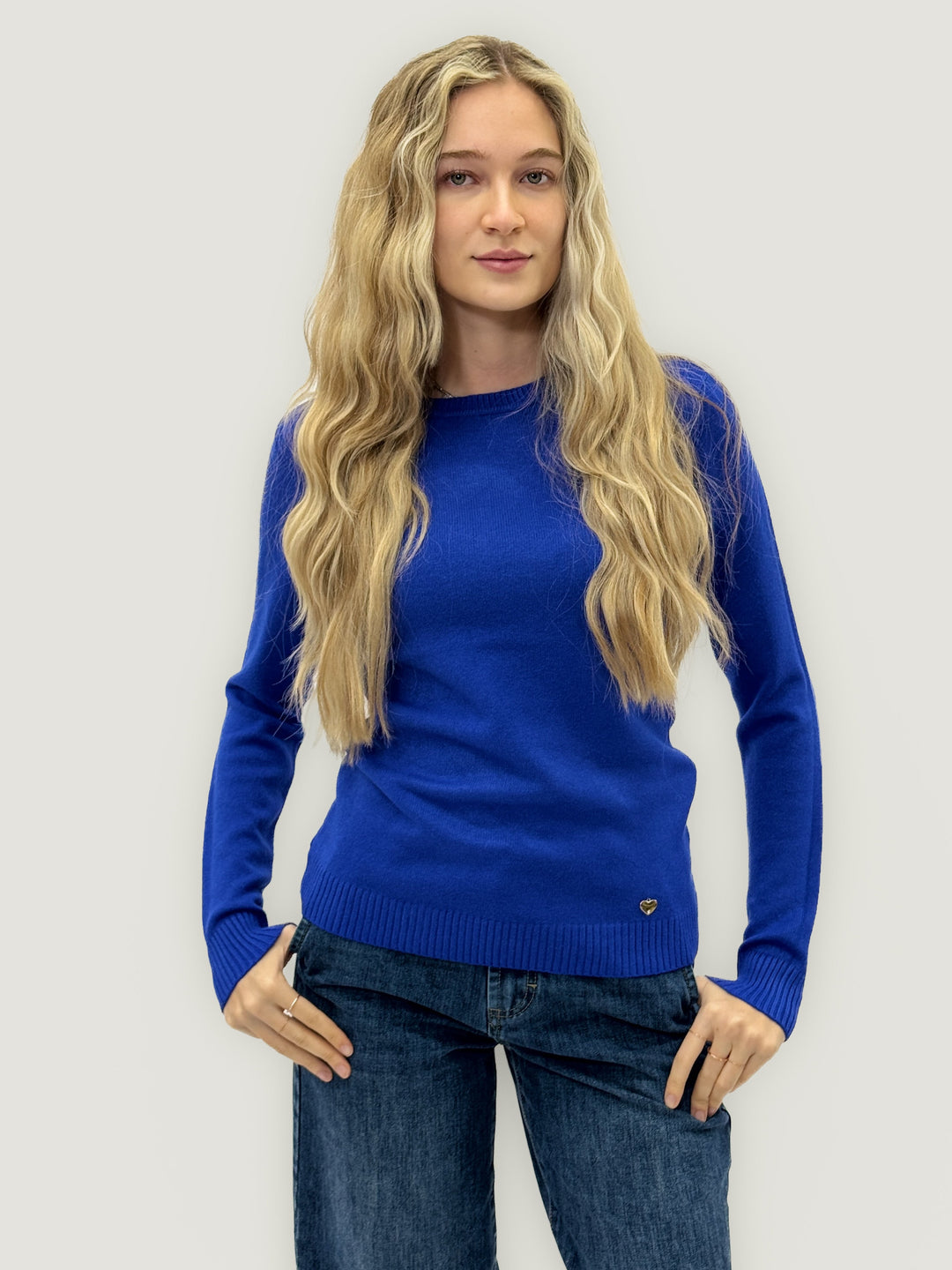 Mariska™  |  Basic Soft Crew Jumper
