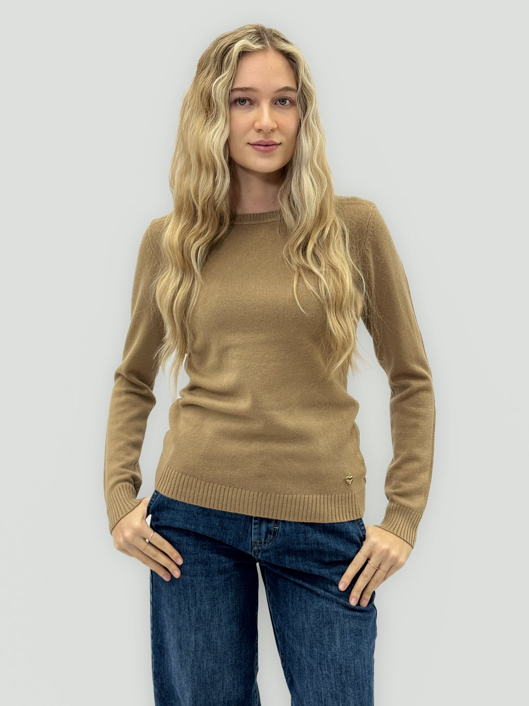 Mariska™  |  Basic Soft Crew Jumper