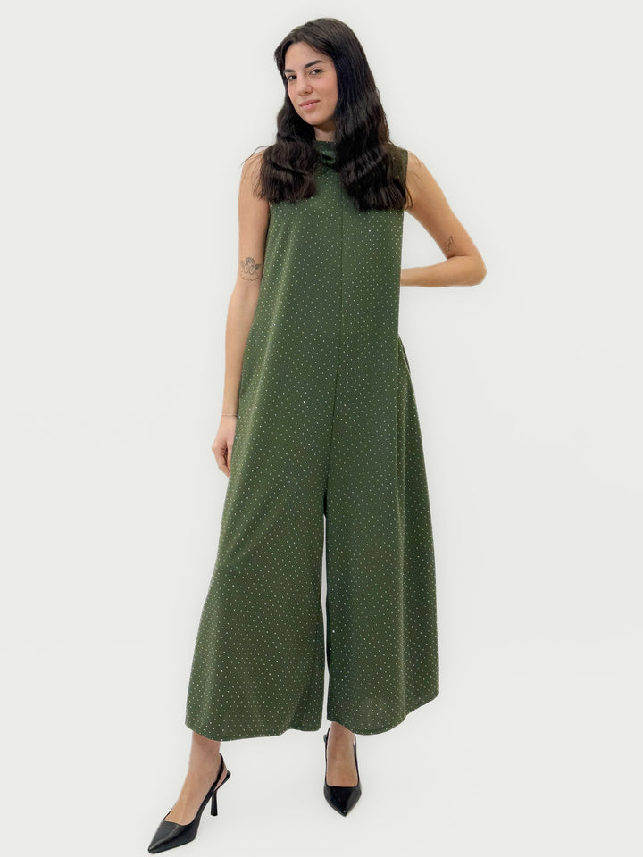 Yana™  |  Full-Length Jumpsuit Rhinestones Elegance