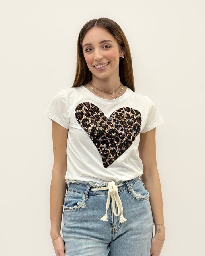 Brigitte™  |  soft luxurious fabrics T-Shirt Animal Glam