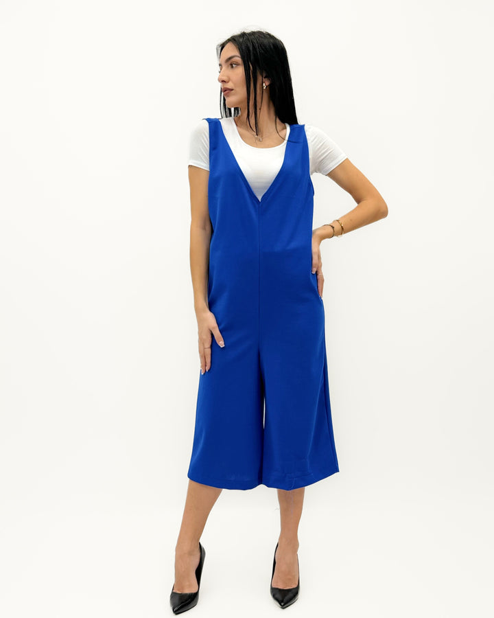 Fluid™  |  Fabric Dungarees V-neck