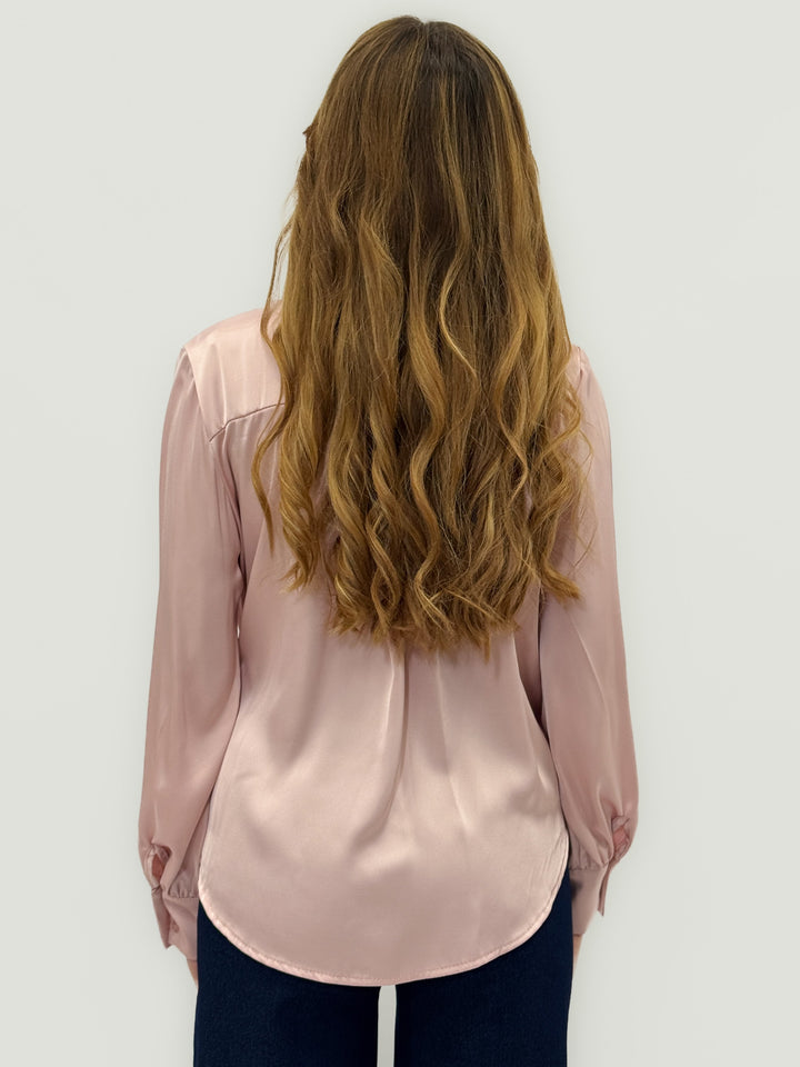 Xenia™  |  Crossed soft luxurious fabrics Shirt Knot
