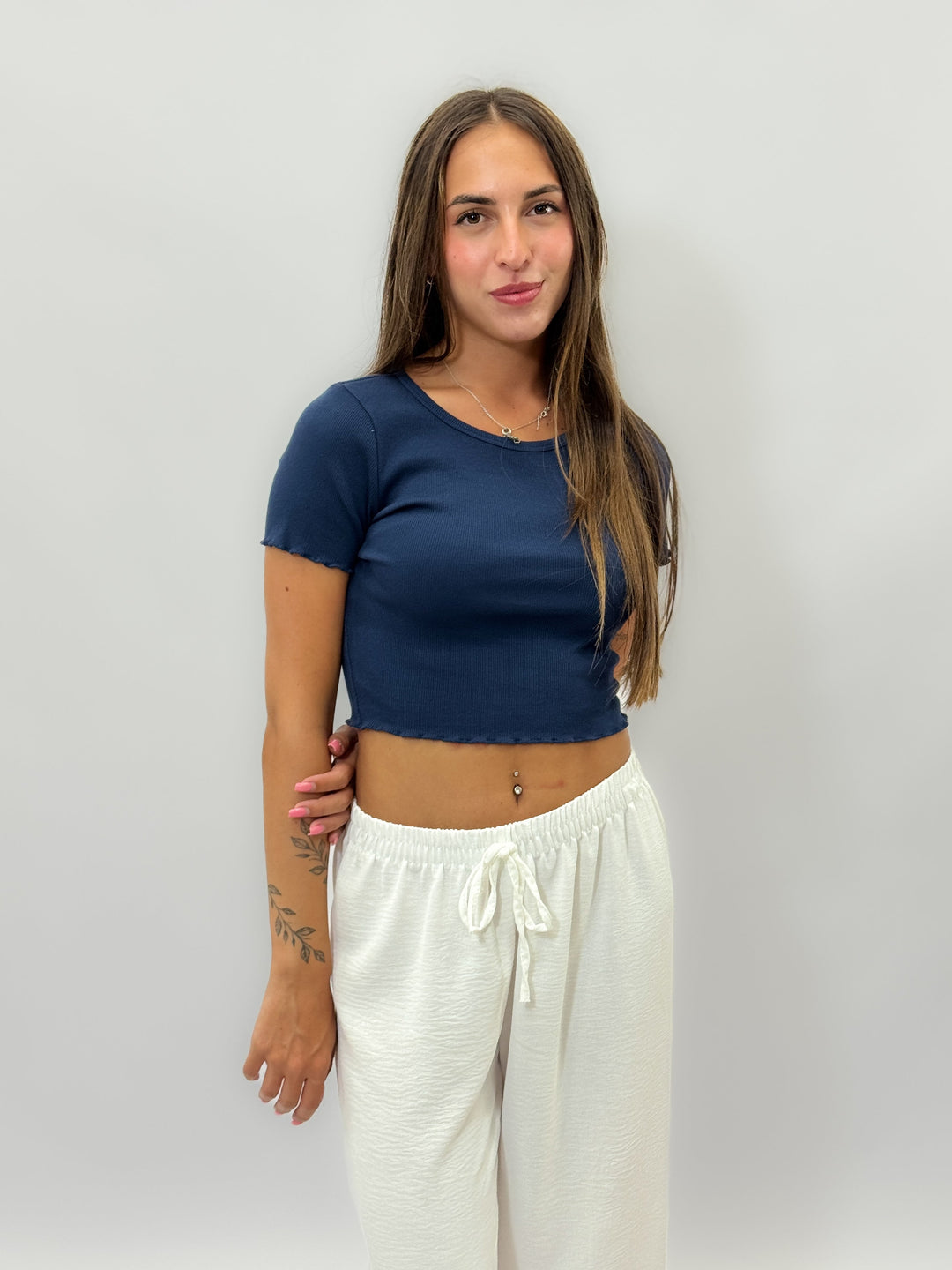 Petite™  |  Ribbed T-shirt