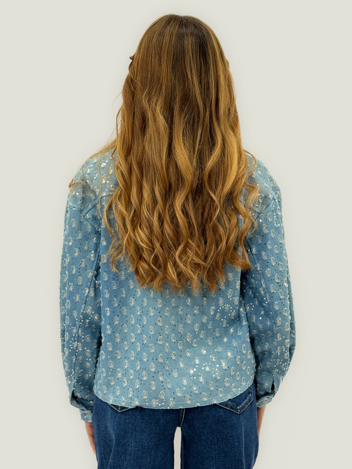 Renske™  |  soft luxurious fabrics Jacket Sequins
