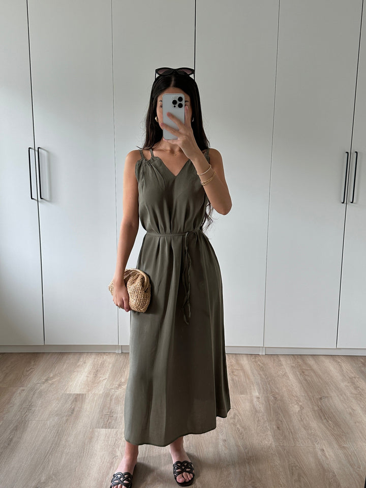 Elani Fashionable Women's Dress, Stylish Lacing. - Elena Harper