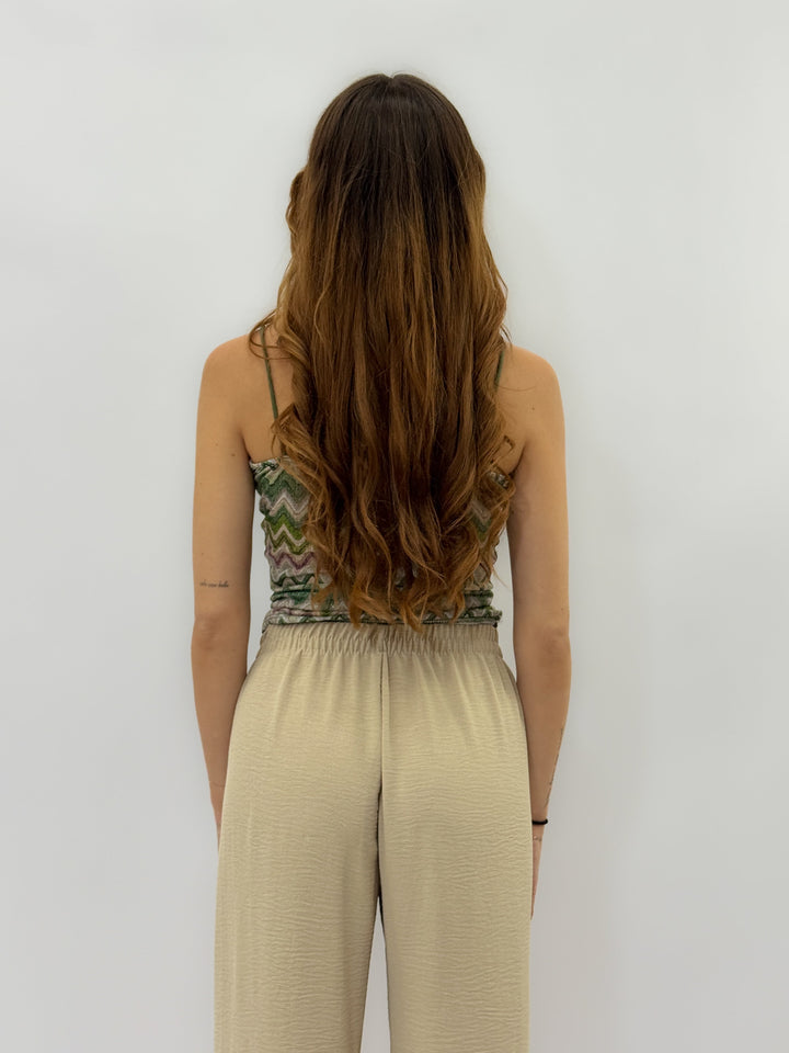 Lurex™  |  Patterned Tank Top