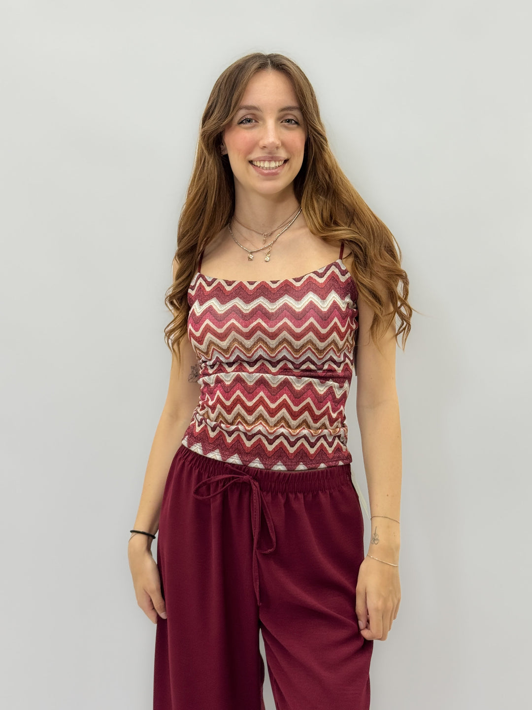 Lurex™  |  Patterned Top