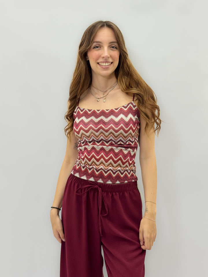 Lurex™  |  Patterned Top