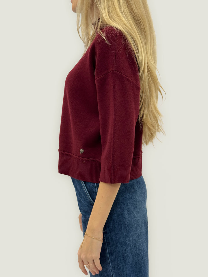 Helena™  |  3/4 Sleeve Polo Sophisticated