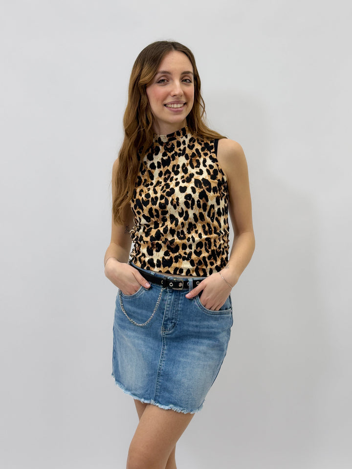 Gretchen™  |  soft luxurious fabrics Mini Skirt Waistband