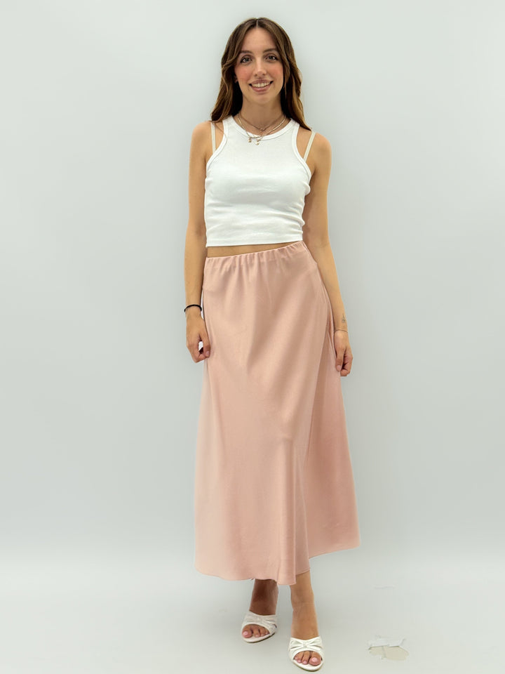 Margot™  |  Long soft luxurious fabrics Skirt Waist