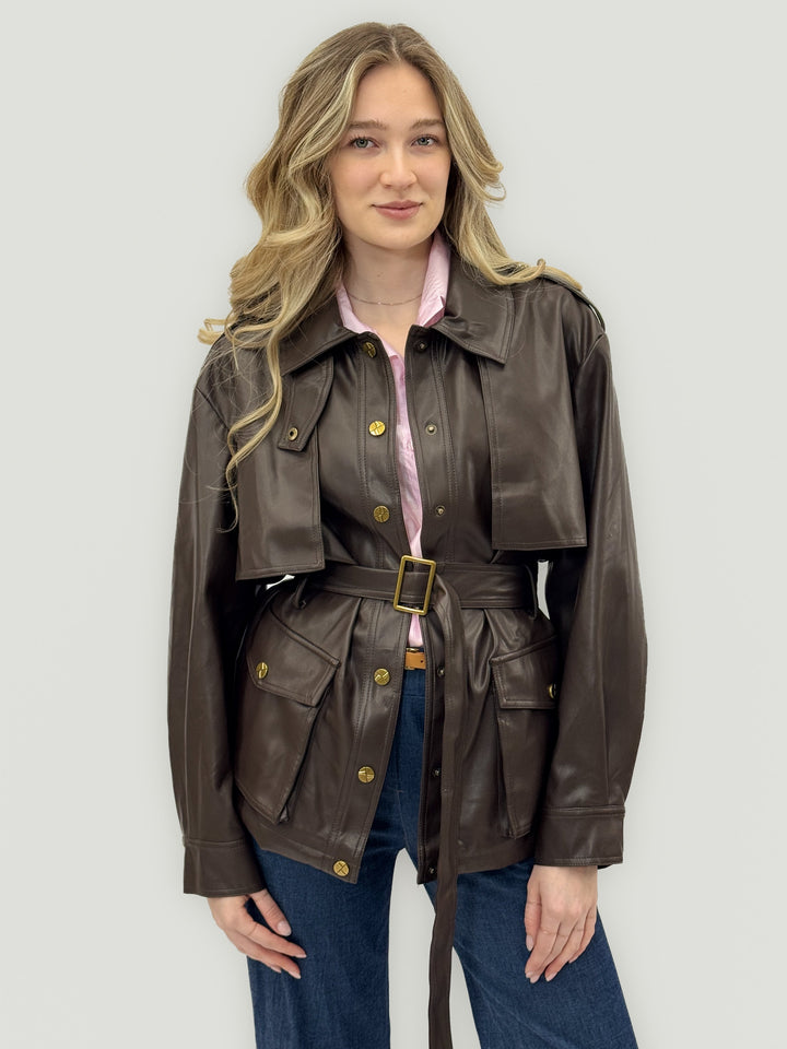 Trench™  |  Coat Belt Utility Pockets