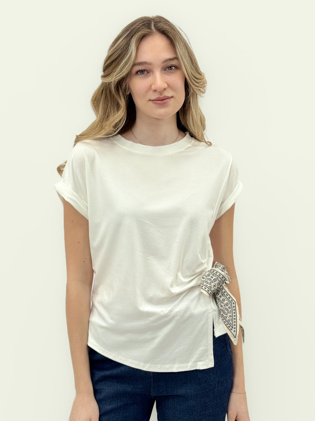 Helena™  |  T-shirt Side Knot Scarf