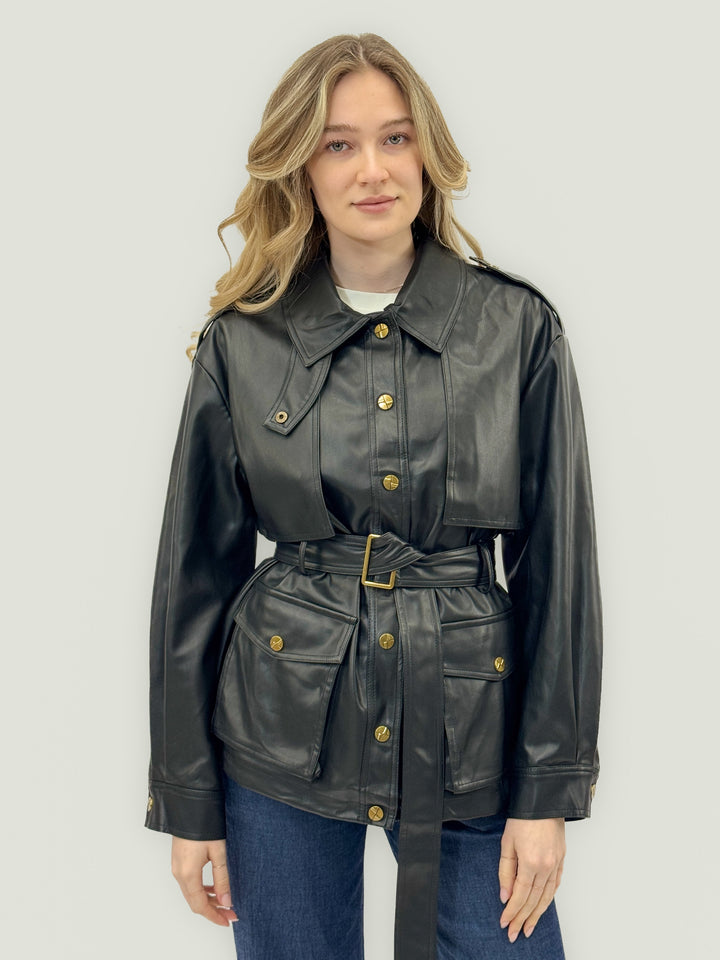 Trench™  |  Coat Belt Utility Pockets
