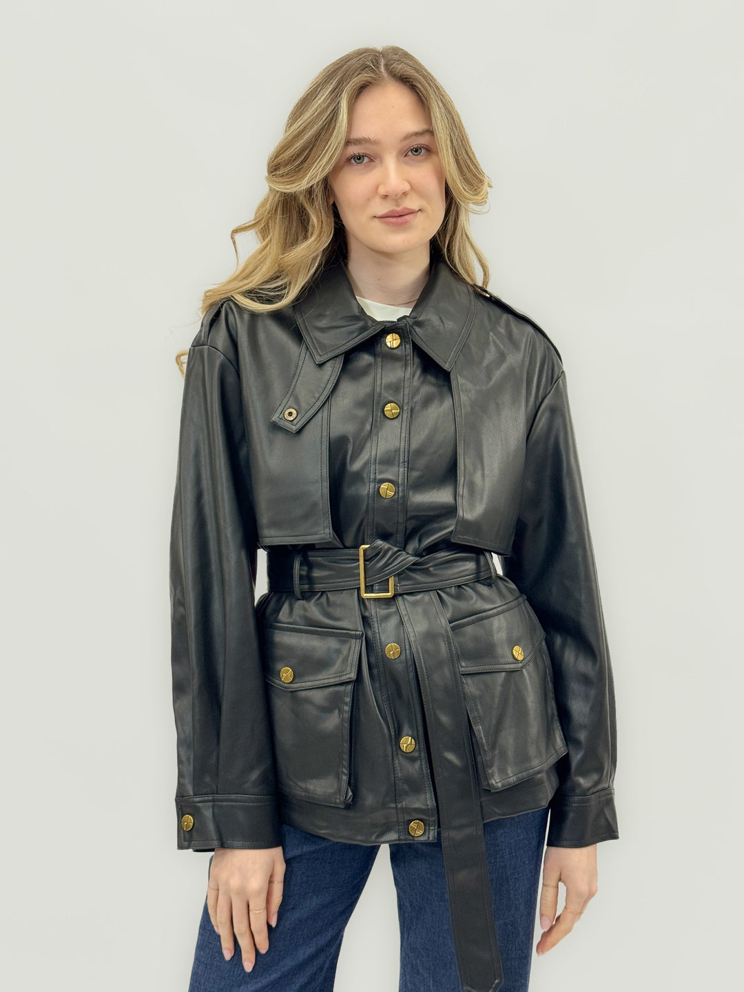 Trench™  |  Coat Belt Utility Pockets
