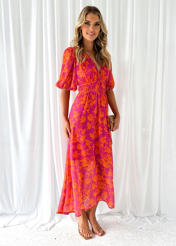 Madeline Spring Maxi Dress, view 3 - Elena Harper