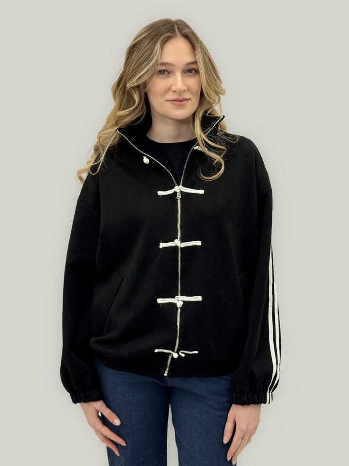 Isabel™  |  Sporty Zip Jacket Details