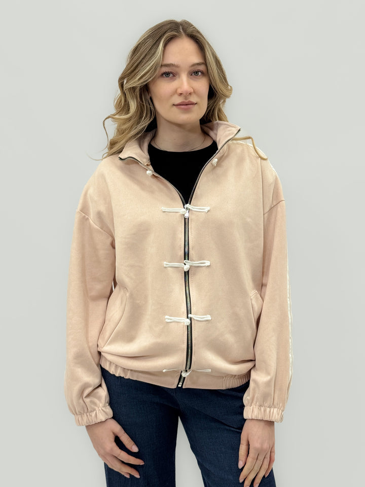 Isabel™  |  Sporty Zip Jacket Details