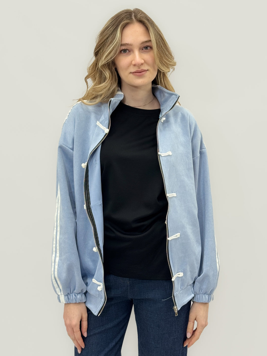 Isabel™  |  Sporty Zip Jacket Details