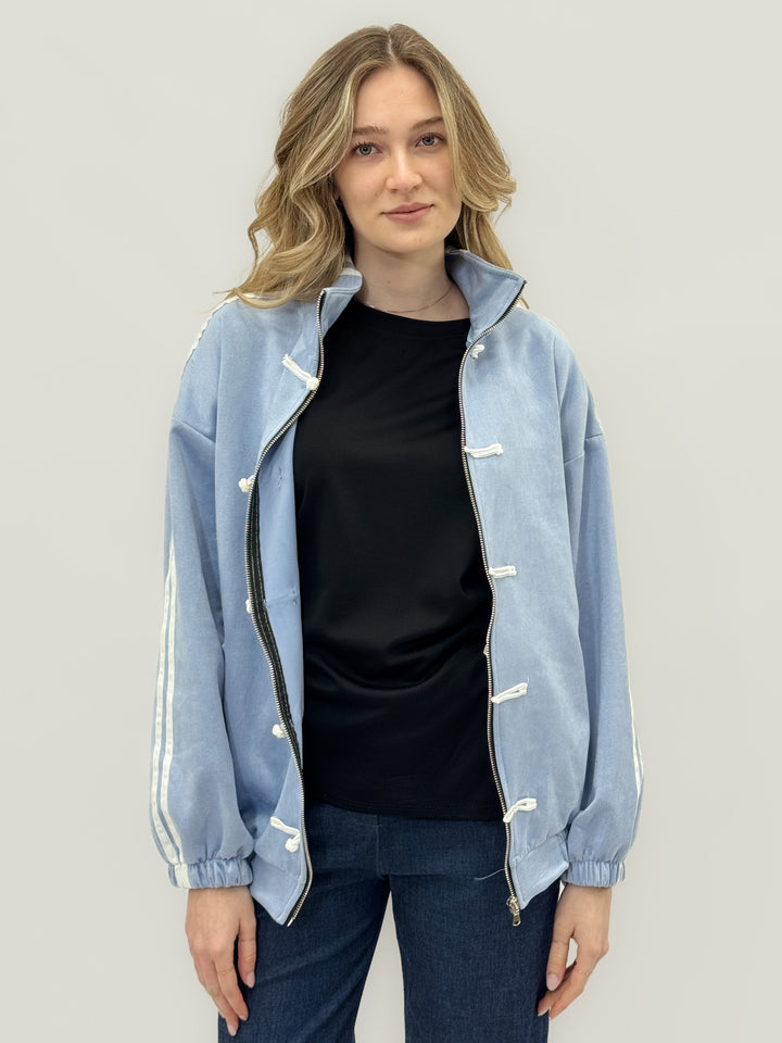 Isabel™  |  Sporty Zip Jacket Details