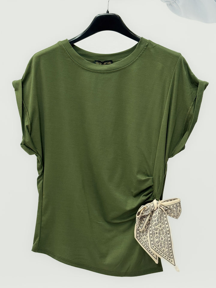 Helena™  |  T-shirt Side Knot Scarf