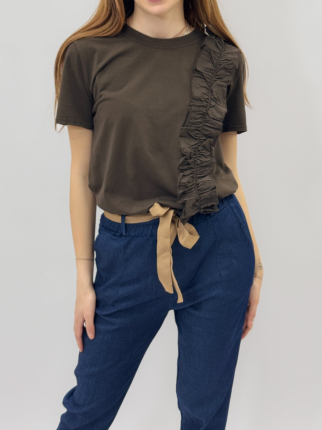 Pippa™  |  soft luxurious fabrics Trousers Belt Fit