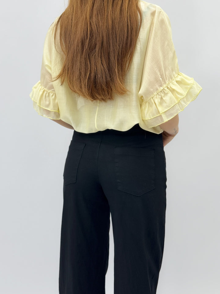 Olivia™  |  Wide-leg soft luxurious fabrics Trousers
