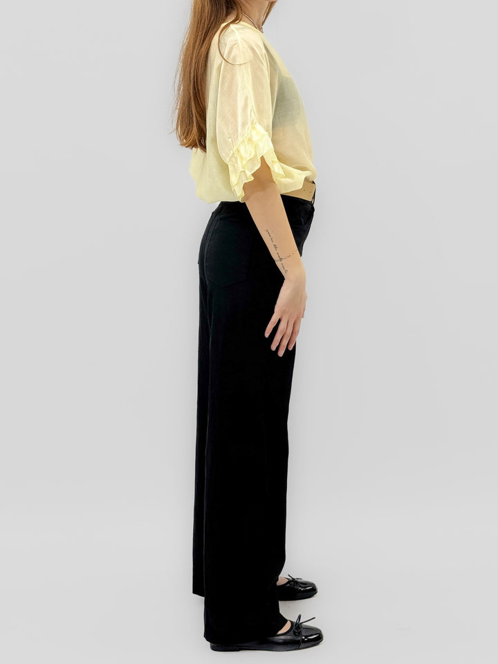 Olivia™  |  Wide-leg soft luxurious fabrics Trousers