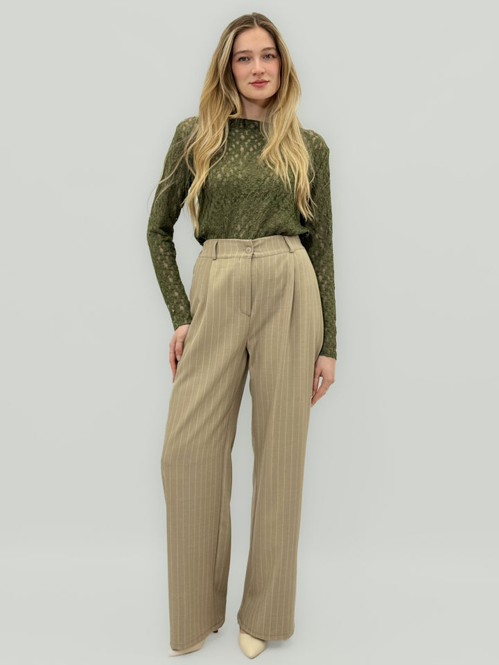Women's™  |  Double-breasted Pinstripe Suit Trousers