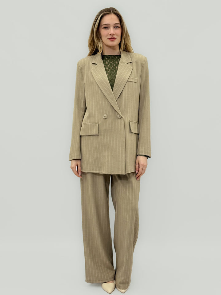Women's™  |  Double-breasted Pinstripe Suit Trousers