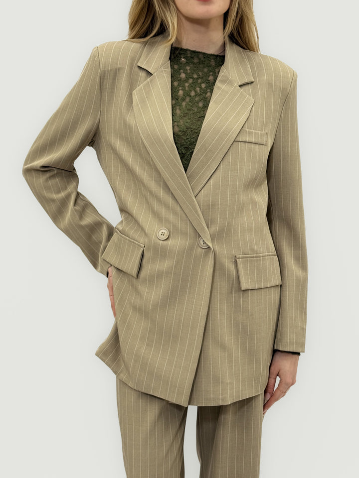 Women's™  |  Double-breasted Pinstripe Suit Trousers