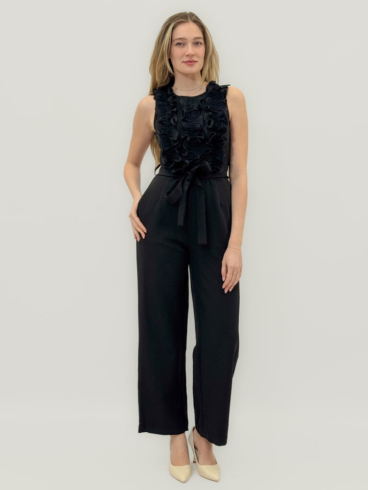 Annelie™  |  Elegant Jumpsuit Ruffles Belt