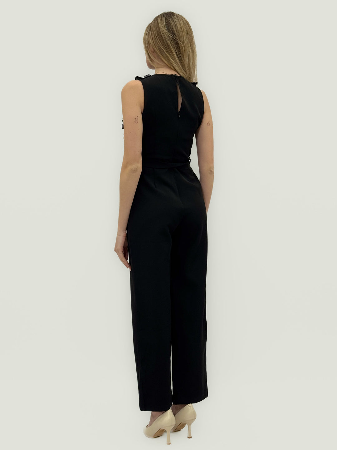 Annelie™  |  Elegant Jumpsuit Ruffles Belt